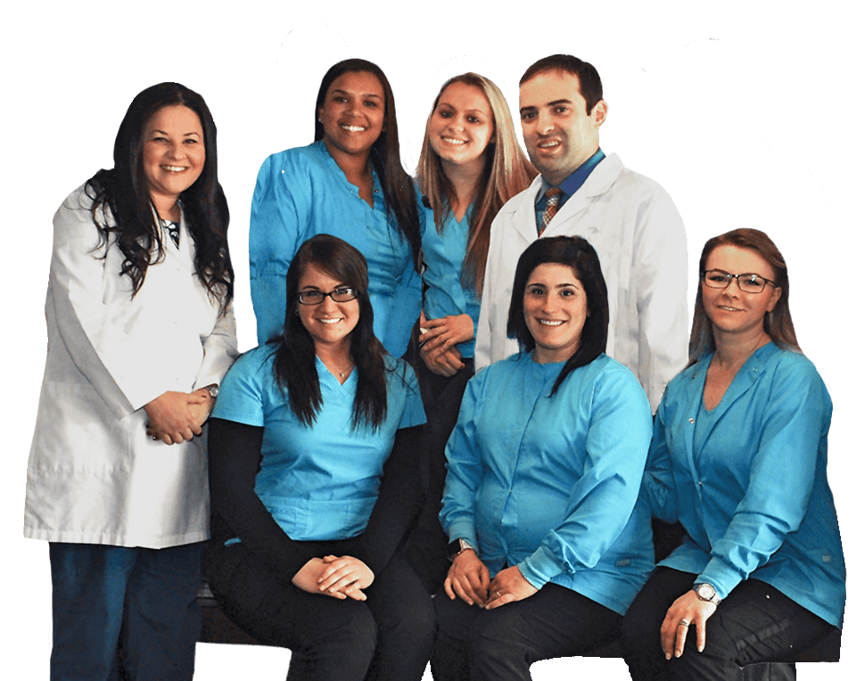 Parma Heights dentists and dental team members smiling