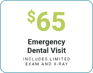 $65 New Patient Dental Visit