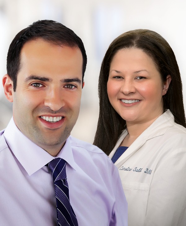 Parma Heights Ohio dentists Glenn Shtarkman D M D F A G D and Caroline Salib D M D