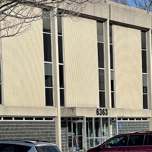 Outside view of Olmsted Village Dental Care office building