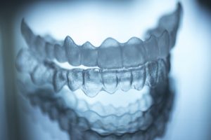 clear Invisalign aligners